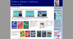 Desktop Screenshot of darcyvallance.com